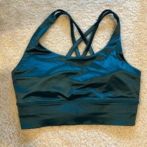 Lululemon sports bra green